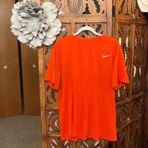 Nike Men's Bright Orange Short Sleeve Tee